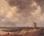 GOYEN, Jan van Windmill by a River fg oil on canvas